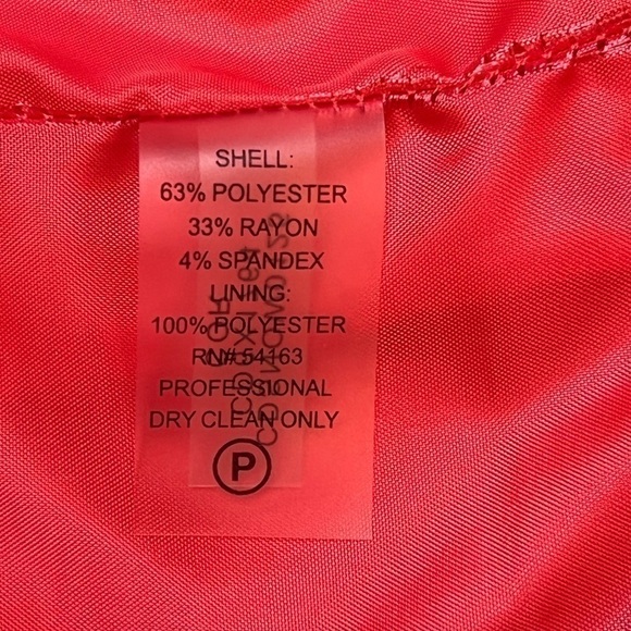 Calvin Klein Sheath Dress Sleeveless Belted‎ Sz 10 EUC - Picture 14 of 14